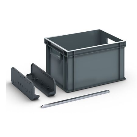 418W Eurobox holder kit + Eurobox 400 x 300 x 235
