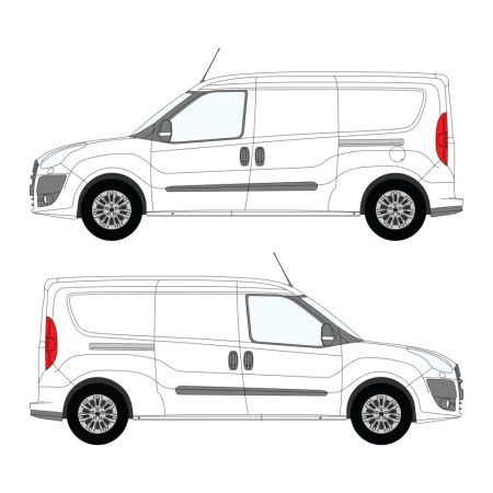 Doblo Maxi (2010 - 2022 ) Dual Sliding Door 