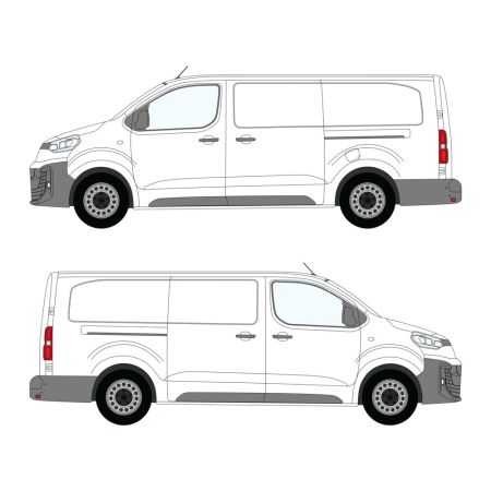 Scudo (2021 - ) Long, Dual Sliding Door 