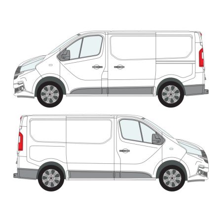 Talento (2016 - 2021) L1H1, Nearside Sliding Door 