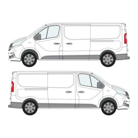 Talento (2016 - 2021) L2H1, Dual Sliding Door 