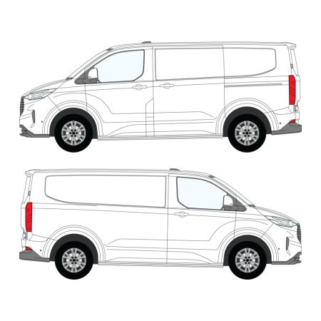 Transit Custom (2024 - ) L1H1, Nearside Sliding Door 