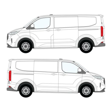Transit Custom (2024 - ) L1H1, Dual Sliding Doors