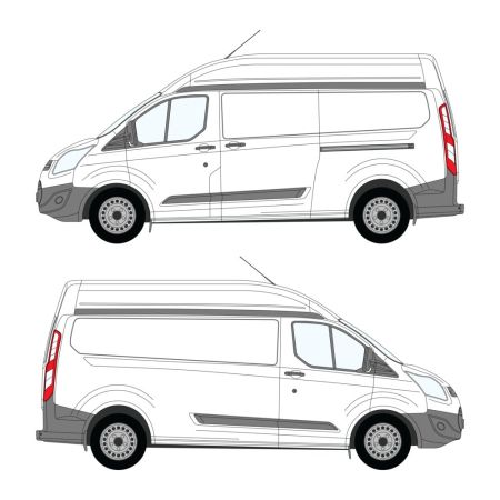 Transit Custom (2012 - 2023) L2H2 Nearside Sliding Door