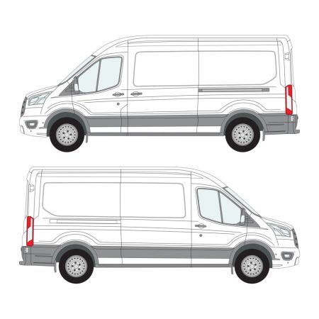 Transit (2014 - ) L3H2, FWD, Nearside Sliding Door 