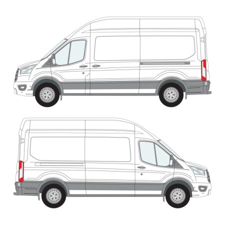 Transit (2014 - ) L3H3, FWD, Nearside Sliding Door 