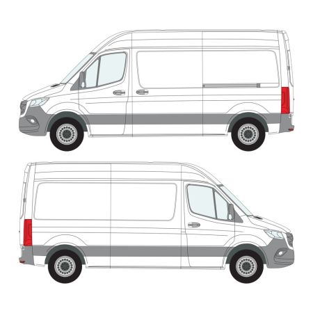 Sprinter (2018 - ) L2H2, FWD, Nearside Sliding Door 