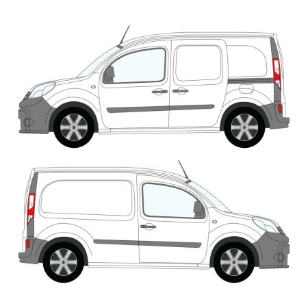 Kangoo (2008 - 2021) ML, Nearside Sliding Door