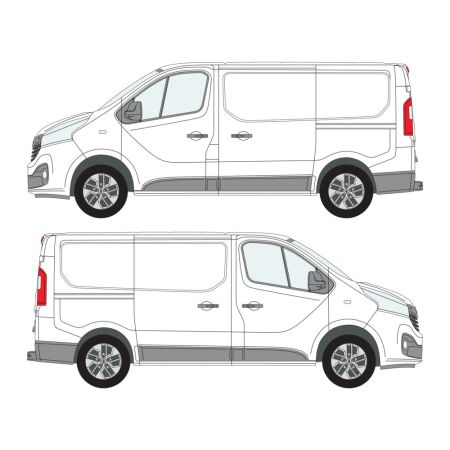 Trafic (2014 - ) L1H1, Dual Sliding Door 