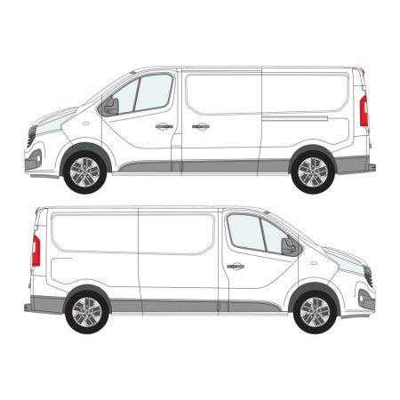Trafic (2014 - ) L2H1, Nearside Sliding Door 