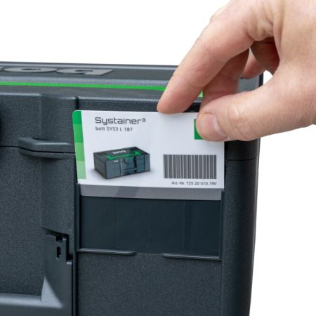 bott Systainer³ labelling kit
