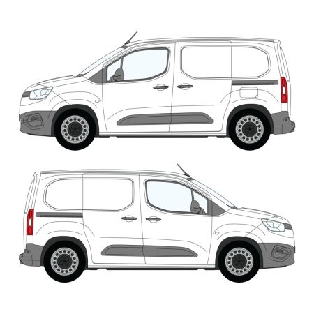 Proace City (2020 - ) L1, Dual Sliding Door
