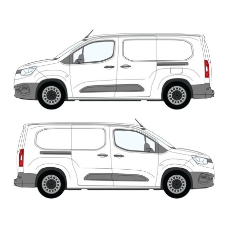 Proace City (2020 - ) L2, Dual Sliding Door 