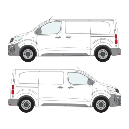 Vivaro (2019 - ) L1, Dual Sliding Door 