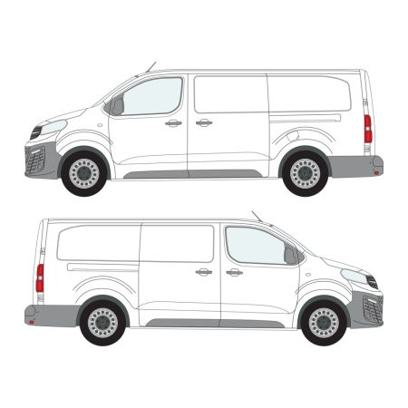 Vivaro (2019 - ) L2, Dual Sliding Door 