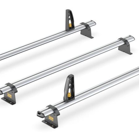 ULTI Bar+ (Aluminium) - 3x Roof Bars with 4x Load Stops - L1H1 model - Y83/Y91 - 75001030