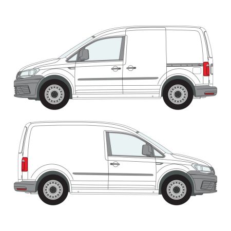 Caddy (2005 - 2021) L1, Nearside Sliding Door 