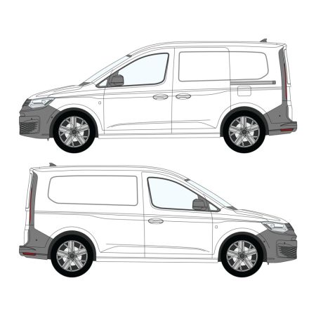 Caddy Cargo (2021 - ) L1, Nearside Sliding Door 