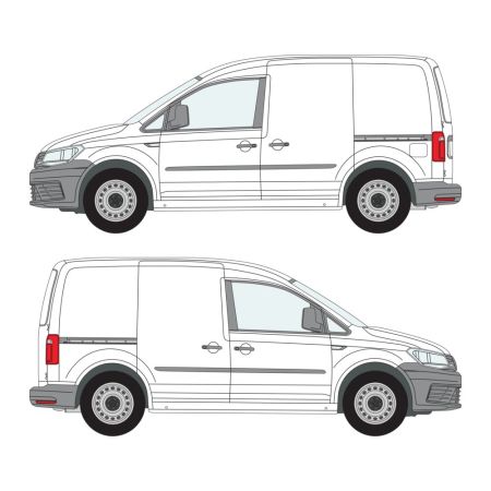 Caddy (2005 - 2021) L1, Dual Sliding Door 