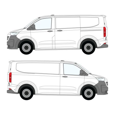 Transporter T7 (2025 - ) L1H1, Nearside Sliding Door