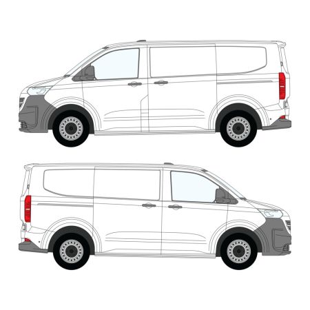 Transporter T7 (2025 - ) L1H1 Dual Sliding Doors 
