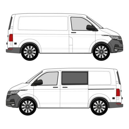Transporter T5/6 (2003 - 2024) L1H1, Crew Van