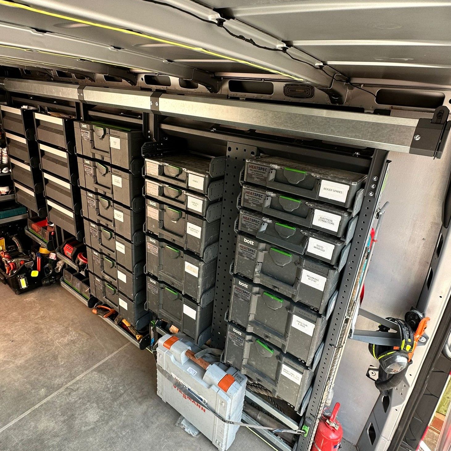 Professional Metal Van Racking